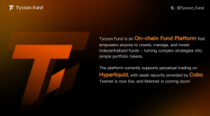 Tycoon.Fund Officially Launches: Revolutionary On-chain Fund Platform Makes Professional Trading Strategies Accessible to All